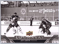 2023-24 Upper Deck Series 1 UD Canvas Black & White Jeff Carter #C62